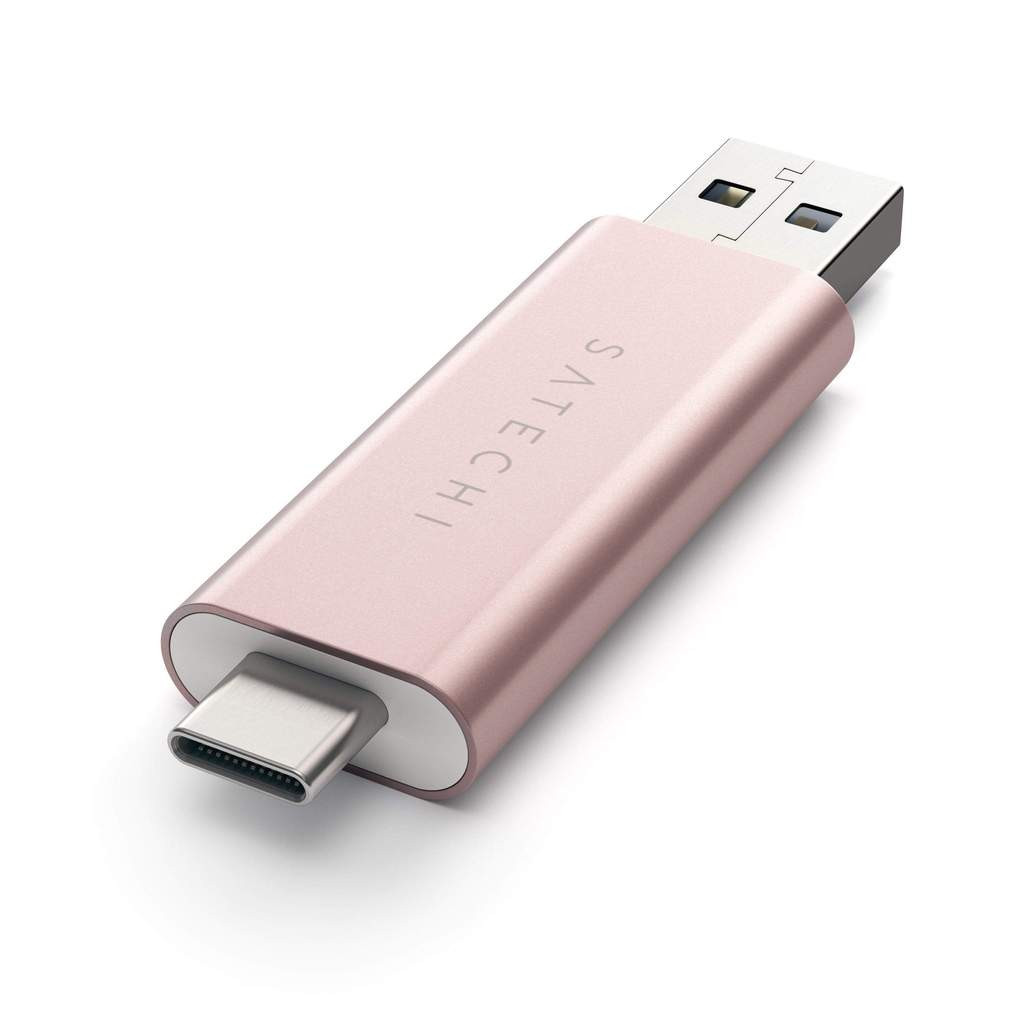 Satechi ST-TCCRAR Aluminum Type-C USB 3.0 and Micro-SD Card Reader