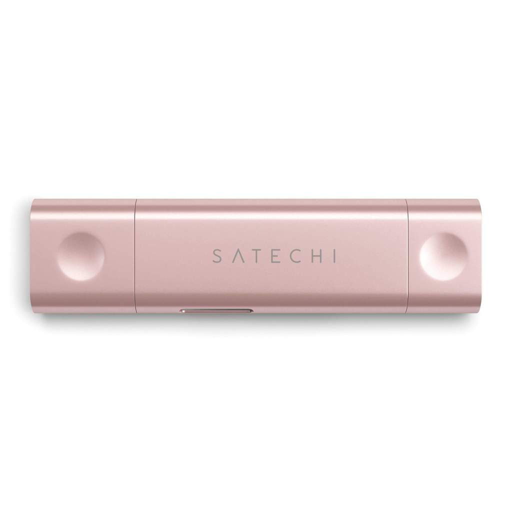 Satechi ST-TCCRAR Aluminum Type-C USB 3.0 and Micro-SD Card Reader