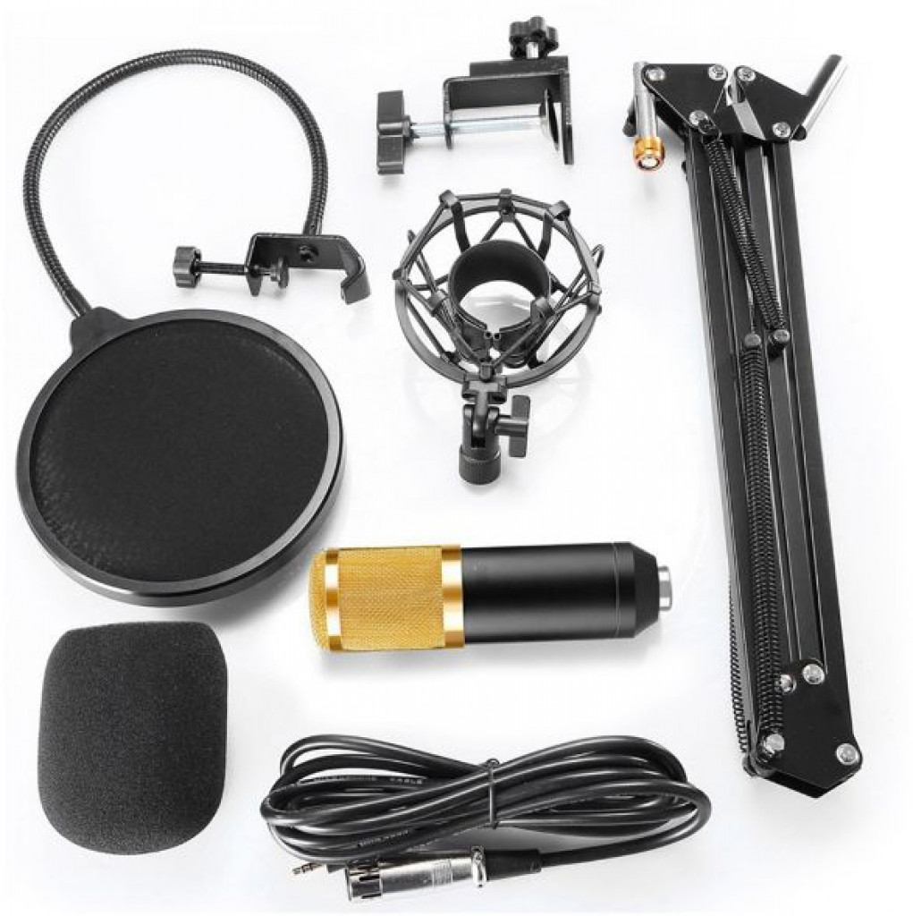 BM800 Professional Studio Broadcasting Recording Condenser Microphone Set BM800 Professional Studio Broadcasting Recording Condenser Microphone Set