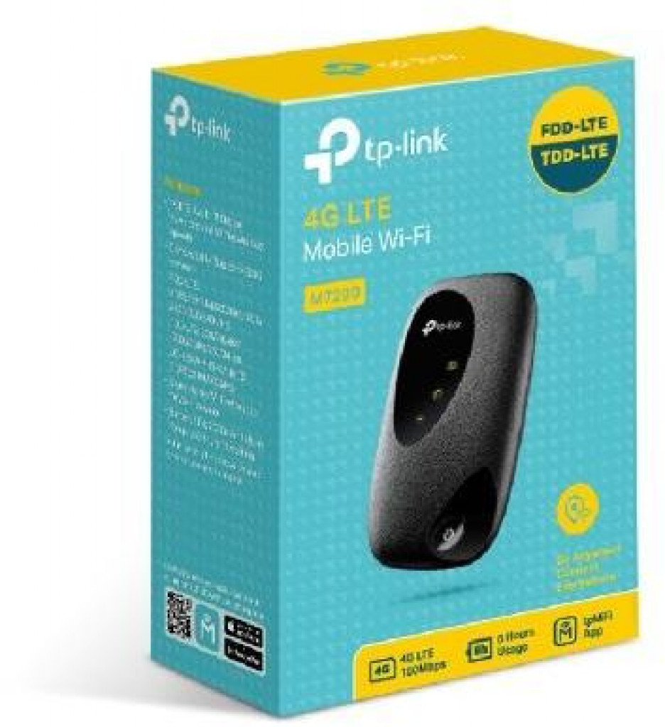 TPLINK 4G LTE Mobile Wi-Fi M7200 TPLINK 4G LTE Mobile Wi-Fi M7200