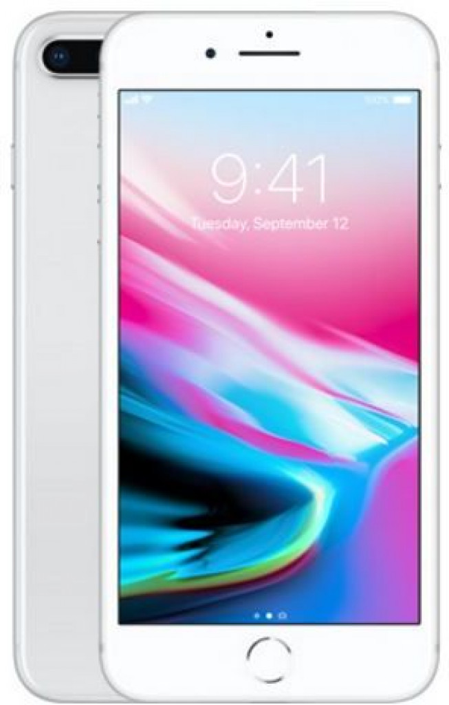 Apple Iphone 8 Plus - 256 GB, 4G LTE, Silver, 3 GB Ram, Single Sim Apple Iphone 8 Plus - 256 GB, 4G LTE, Silver, 3 GB Ram, Single Sim