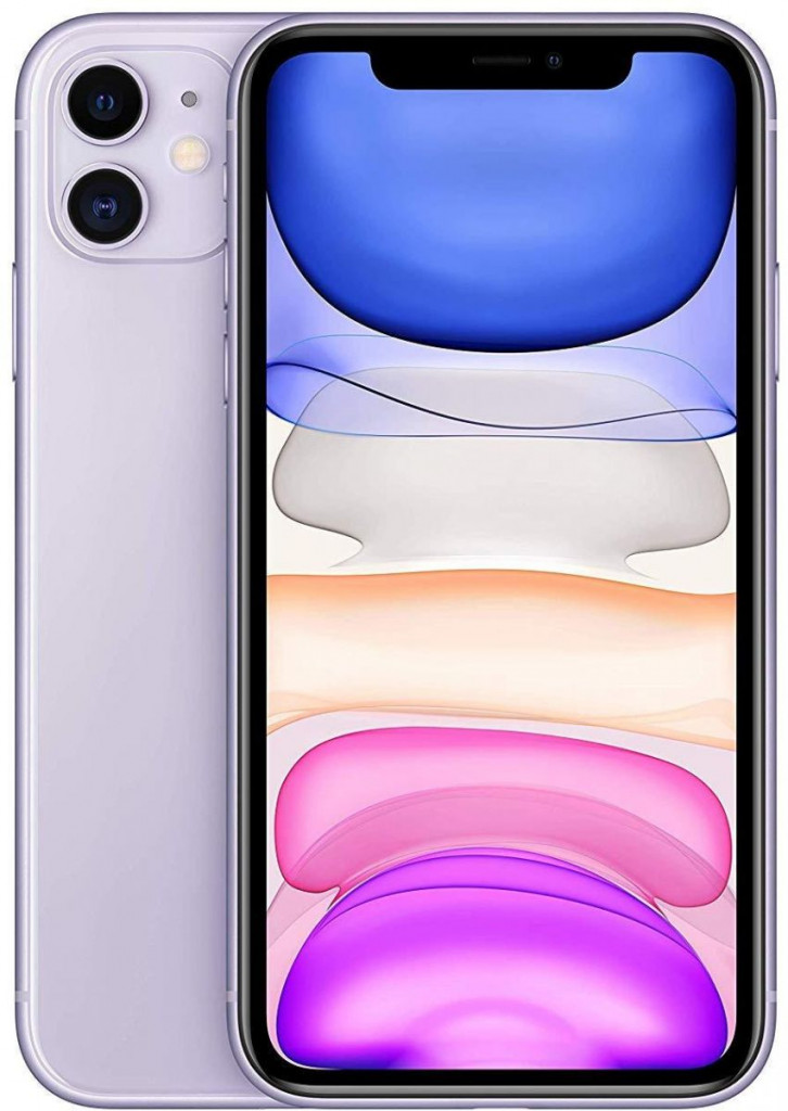 Apple iPhone 11 Dual SIM - 128GB, 4GB RAM, 4G LTE, Purple Apple iPhone 11 Dual SIM - 128GB, 4GB RAM, 4G LTE, Purple