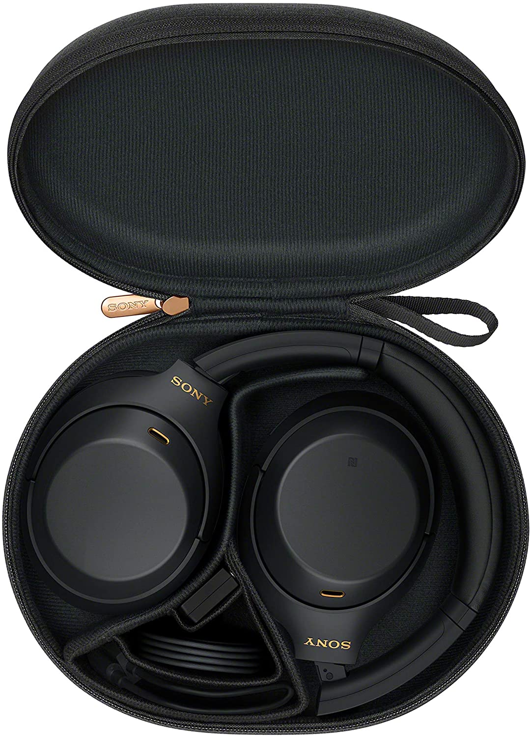 Sony WH-1000XM4 Wireless Noise Cancelling Overhead Headphones with Mic for Phone-Call and Google/Alexa Voice Control, Black Sony WH-1000XM4 Wireless Noise Cancelling Overhead Headphones with Mic for Phone-Call and Google/Alexa Voice Control, Black
