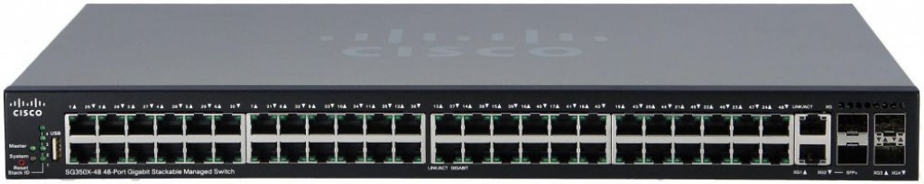 Cisco Gigabit Ethernet 48 Switch - SG350X-48
