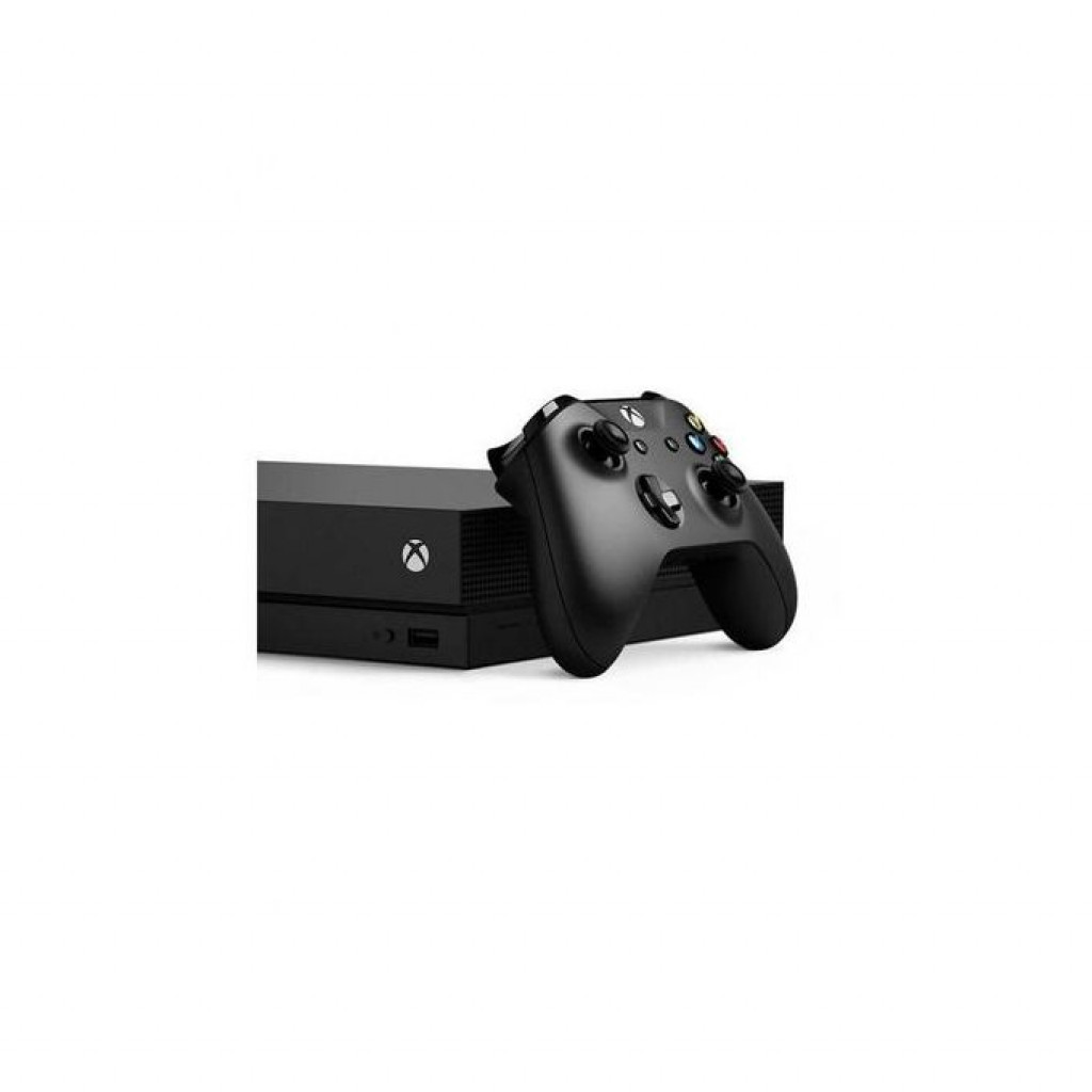 Xbox One X -جهاز تحكم 1 تيرا بايت - أسود Xbox One X -جهاز تحكم 1 تيرا بايت - أسود