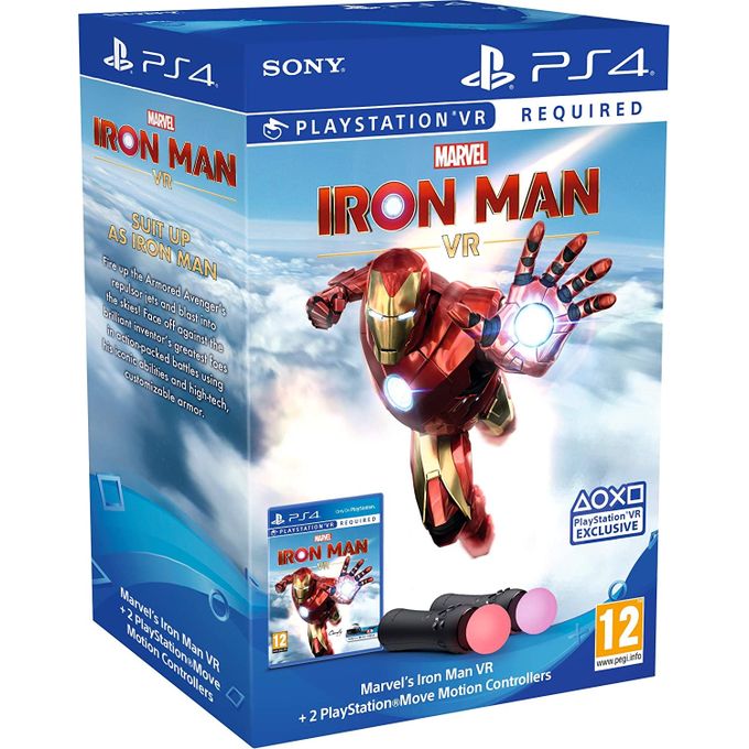 Marvel’s Iron Man VR – PlayStation Move Controller Bundle Marvel’s Iron Man VR – PlayStation Move Controller Bundle