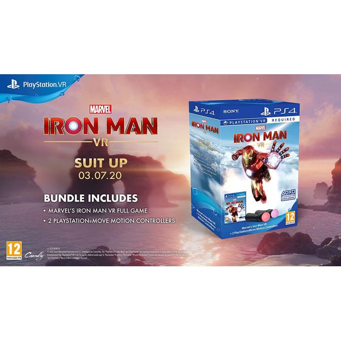 Marvel’s Iron Man VR – PlayStation Move Controller Bundle Marvel’s Iron Man VR – PlayStation Move Controller Bundle