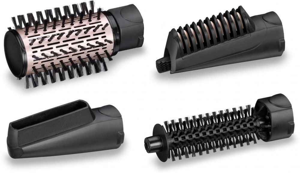 BaByliss AS200E Rotating Warm Air Brush Set Brush & Style Ionic, 1000