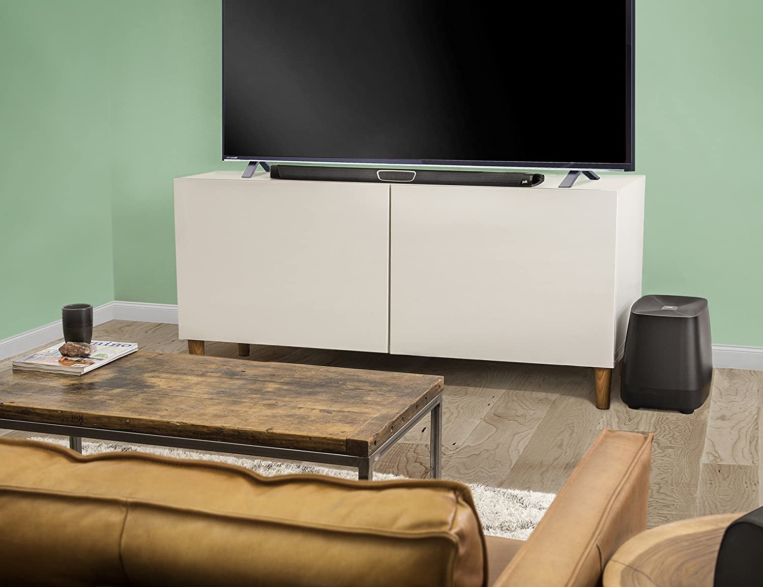 Polk Audio MagniFi Max Home Theater Sound Bar with 5.1 Dolby Digital Experience | Works with 4K & HD TVs | HDMI & Optical Cables, Wireless Subwoofer Included Black Polk Audio MagniFi Max Home Theater Sound Bar with 5.1 Dolby Digital Experience | Works with 4K & HD TVs | HDMI & Optical Cables, Wireless Subwoofer Included Black
