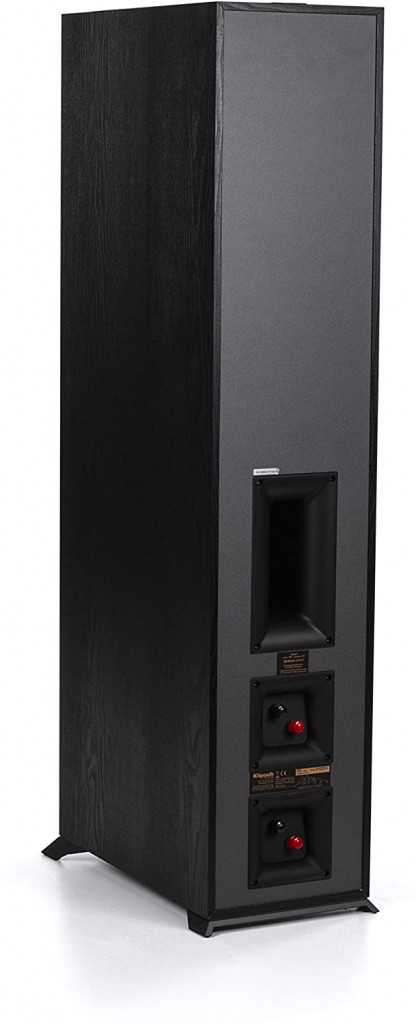 Klipsch R-625FA Powerful Detailed Floorstanding Single Home Speaker Black