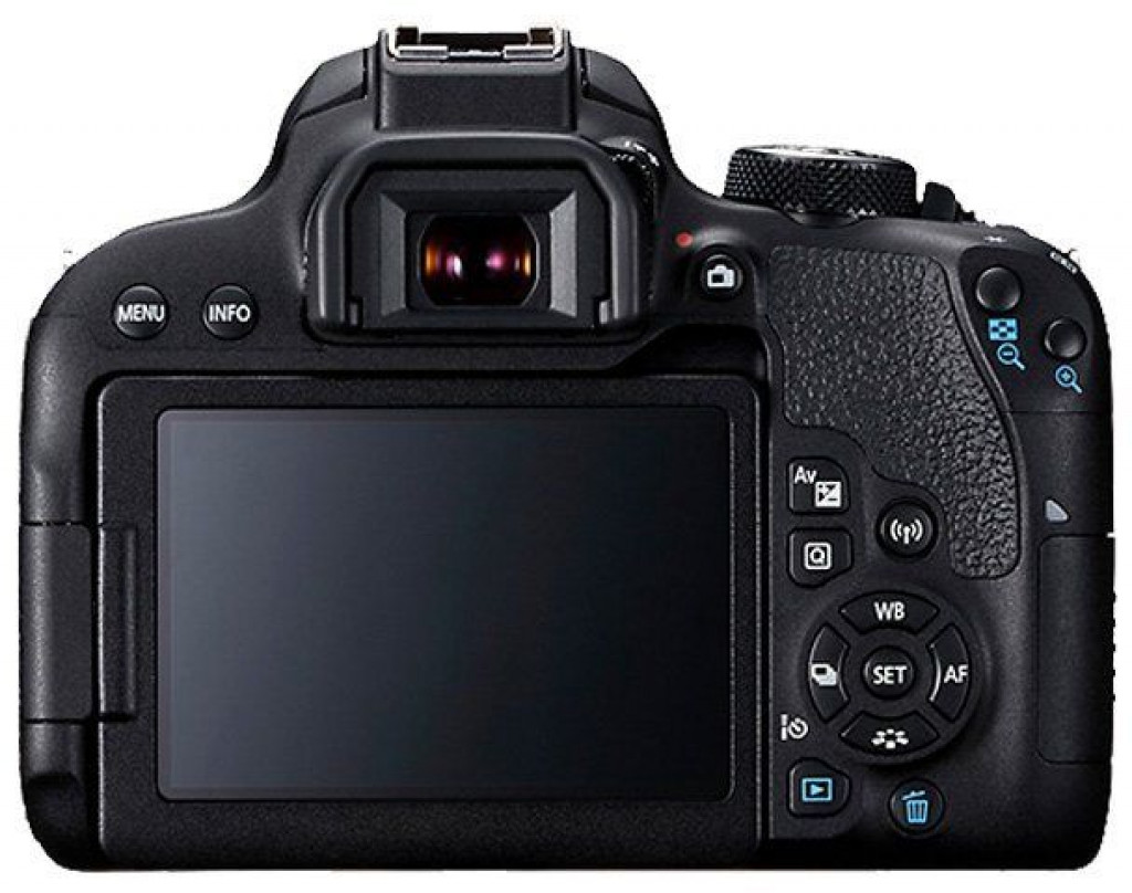 كانون اي او اس 800D EF-S 18-55mm F4-5.6 IS STM عدسة - 24.2 ميجابكسل، كاميرا دي اس ال ار، اسود