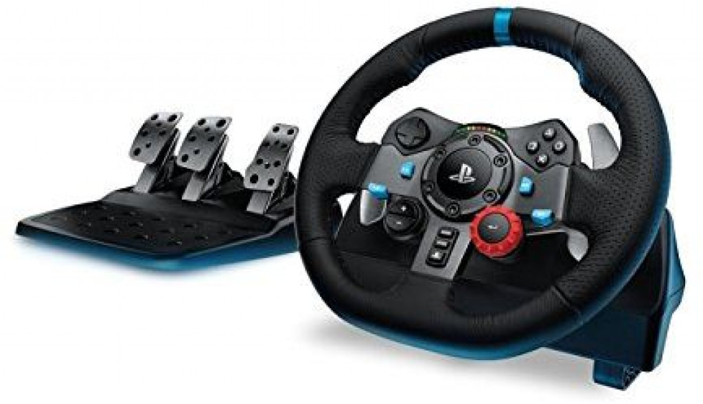 Logitech Driving Force G29 Racing Wheel For Ps4, Ps3 and Pc, Black