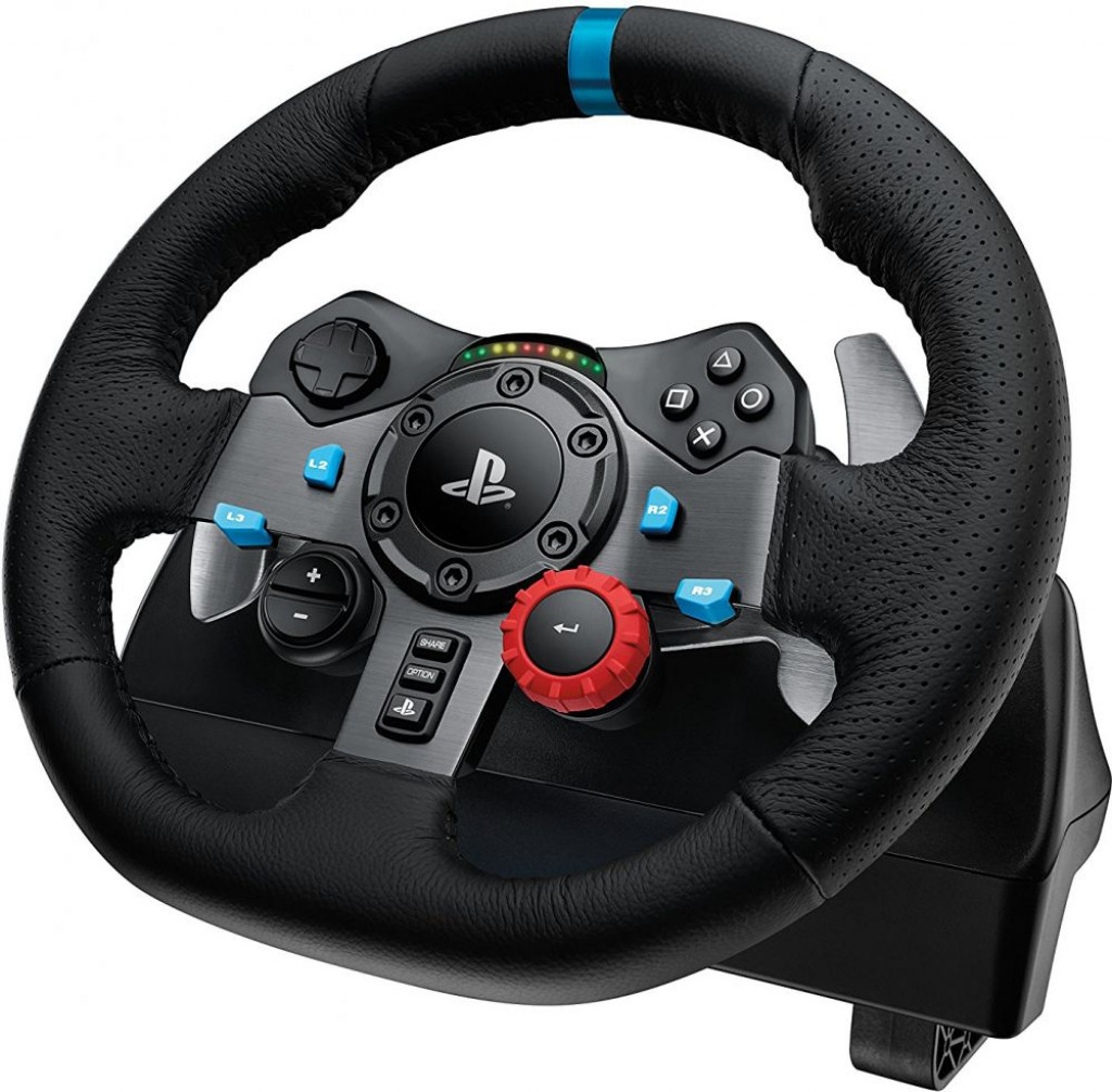 Logitech Driving Force G29 Racing Wheel For Ps4, Ps3 and Pc, Black