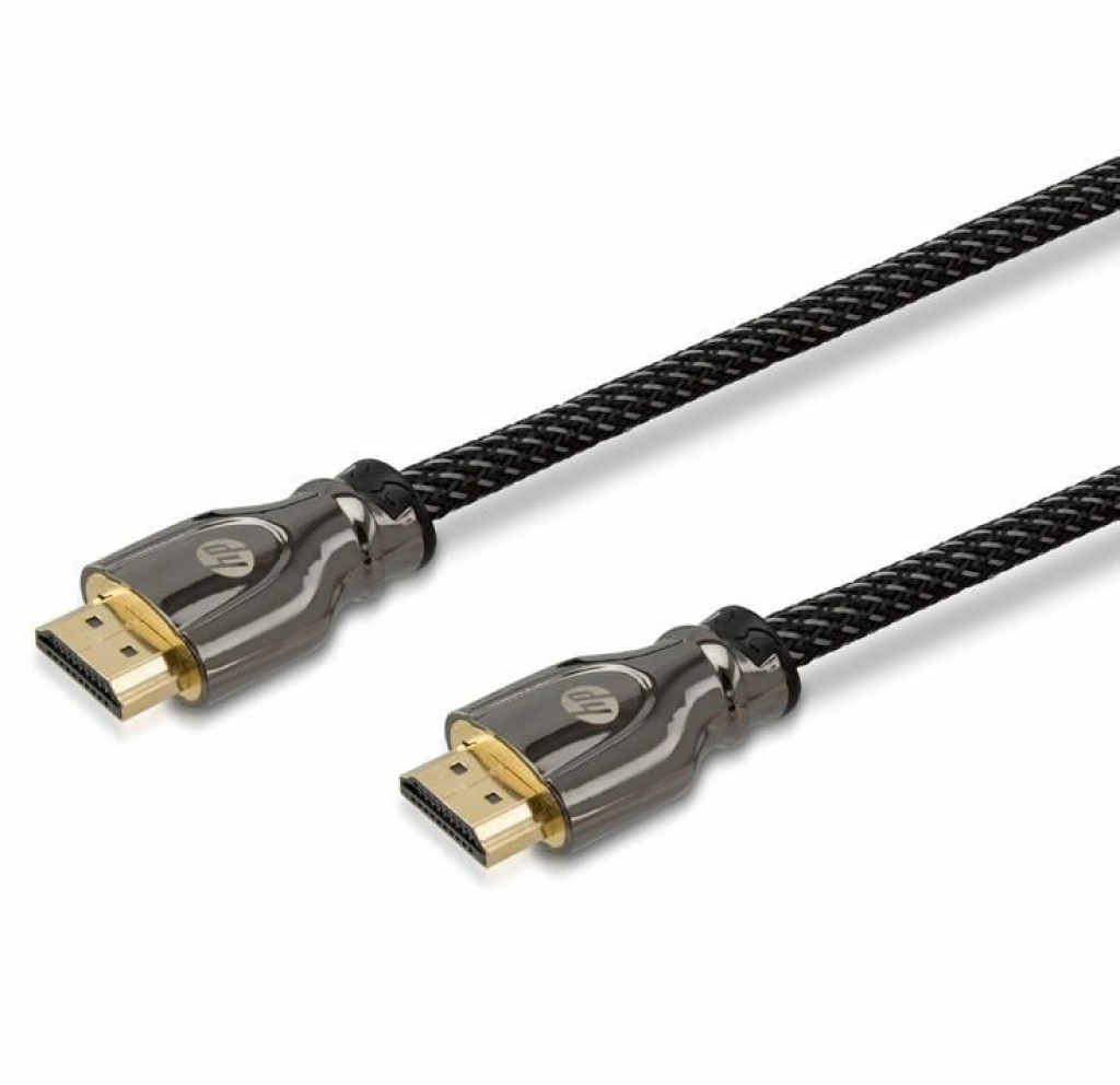 HP Pro Metal High Speed Cable HDMI to HDMI 3m - Black | HP026GBBLK3TW