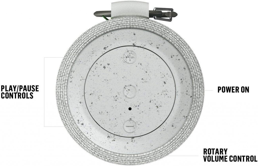 House of Marley EM-JA016-GY No Bounds Sport Outdoor Bluetooth Speaker - Grey House of Marley EM-JA016-GY No Bounds Sport Outdoor Bluetooth Speaker - Grey