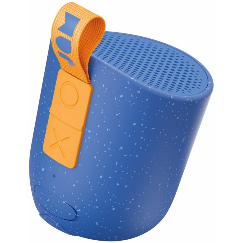 JAM Compact Bluetooth Speaker 100 ft Range Waterproof Playtime 8 Hour Blue HX-P202BL