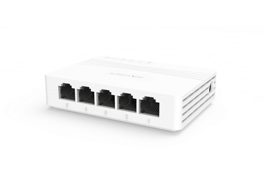 Hikvision 5 Port Gigabit Unmanaged Desktop Switch DS-3E0505D-E
