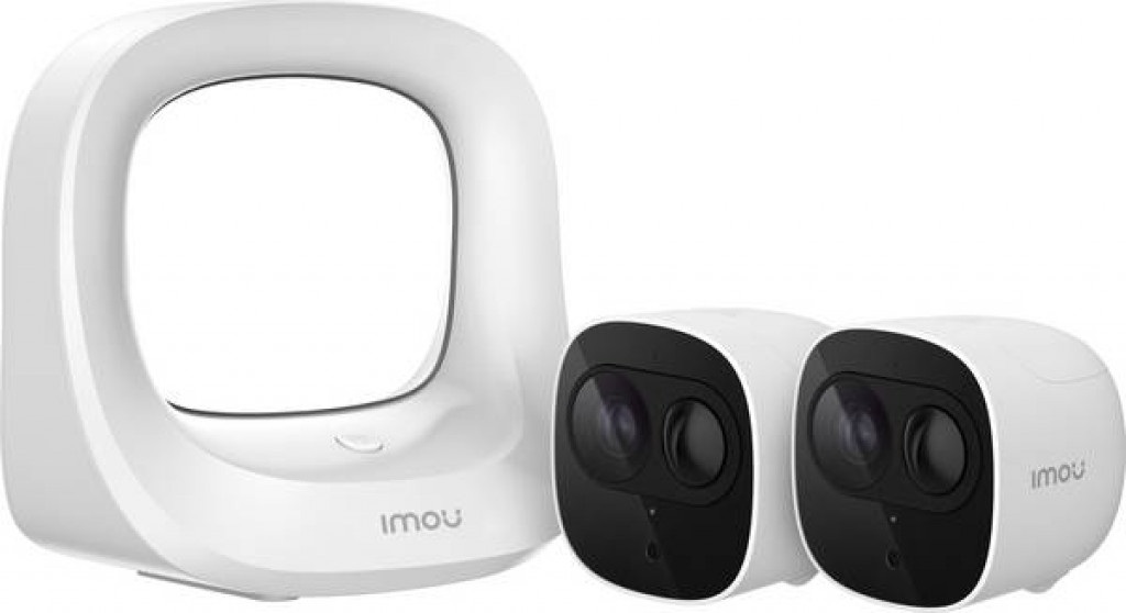 IMOU Cell Pro 2-pack Outdoor Cam IM-Kit-WA1001-300/2-B26EP Wi-Fi IP-CCTV camera set incl. 2 cameras 1920 x 1080 p IMOU Cell Pro 2-pack Outdoor Cam IM-Kit-WA1001-300/2-B26EP Wi-Fi IP-CCTV camera set incl. 2 cameras 1920 x 1080 p