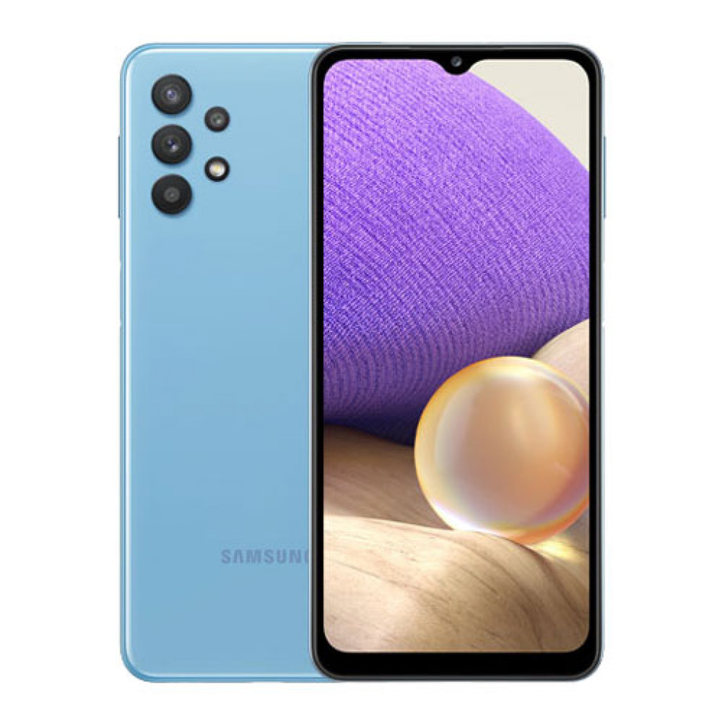 Samsung Galaxy A32 Dual SIM - 6.4 Inches, 6GB RAM, 128GB, 4G LTE - Blue Samsung Galaxy A32 Dual SIM - 6.4 Inches, 6GB RAM, 128GB, 4G LTE - Blue