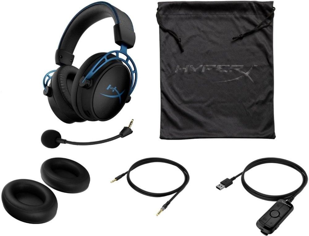 HyperX - Cloud Alpha S Wired 7.1 Surround Sound Gaming Headset for PC with Chat Mixer and Adjustable Bass HyperX - Cloud Alpha S Wired 7.1 Surround Sound Gaming Headset for PC with Chat Mixer and Adjustable Bass