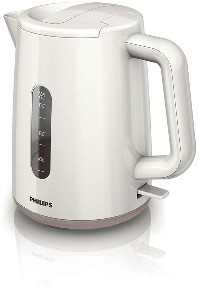 Philips Daily Collection 1.6 Liter Electric Kettle HD9300, White tejarra