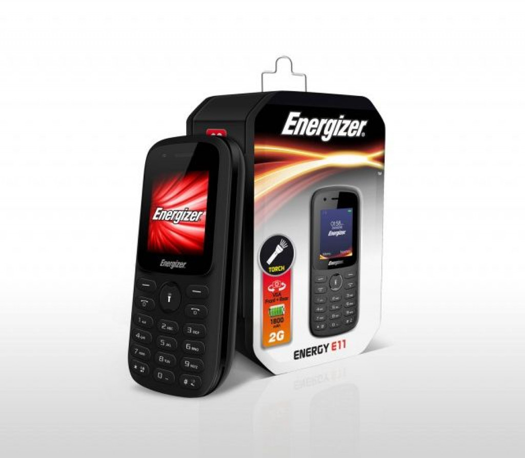 Energizer Energy E11 Dual SIM - 32MB, 32MB RAM, 2G, Black Energizer Energy E11 Dual SIM - 32MB, 32MB RAM, 2G, Black