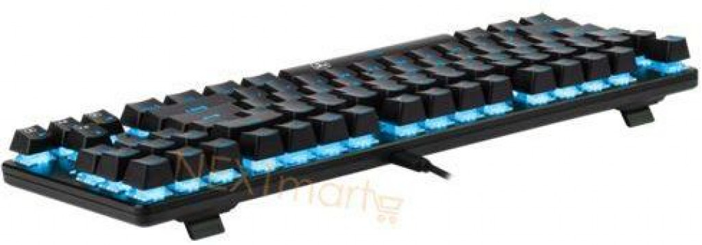 T-Dagger T-TGK313 Mechanical TKL Gaming Keyboard -Ice Blue LED - Blue Switch - Detachable Cable- Eg