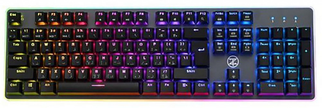 Techno Zone E28 Frame RGB Mechanical Gaming Keyboard - Multi Color Techno Zone E28 Frame RGB Mechanical Gaming Keyboard - Multi Color