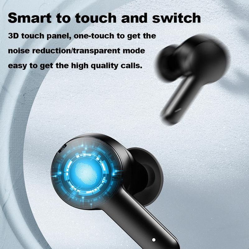 Joyroom JR-TA1 TWS Waterproof Wireless Bluetooth Earphones, Noise Reduction - Black Joyroom JR-TA1 TWS Waterproof Wireless Bluetooth Earphones, Noise Reduction - Black