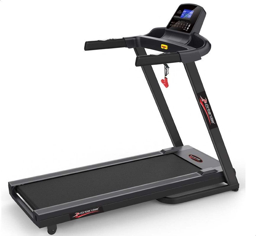 Entercise CX-1 New Treadmill with LCD Display - Black Entercise CX-1 New Treadmill with LCD Display - Black
