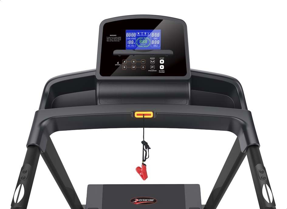 Entercise CX-1 New Treadmill with LCD Display - Black Entercise CX-1 New Treadmill with LCD Display - Black