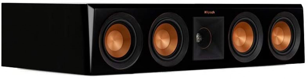 Klipsch RP-404C Center Channel Speaker (Piano Black)