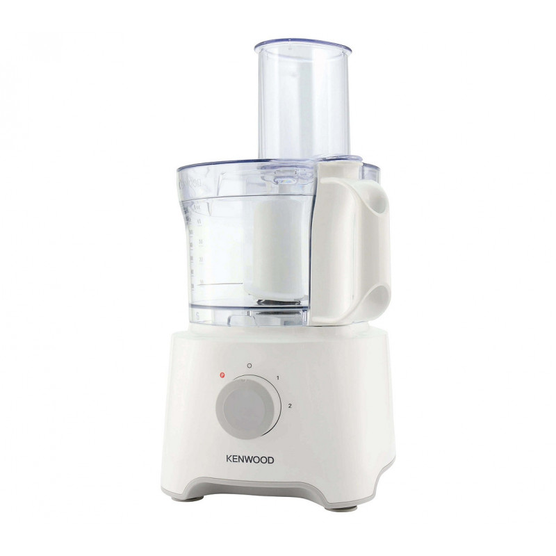 Kenwood Multipro Compact Food Processor, 1.2 Liters, 800 Watt, White FDP302WH