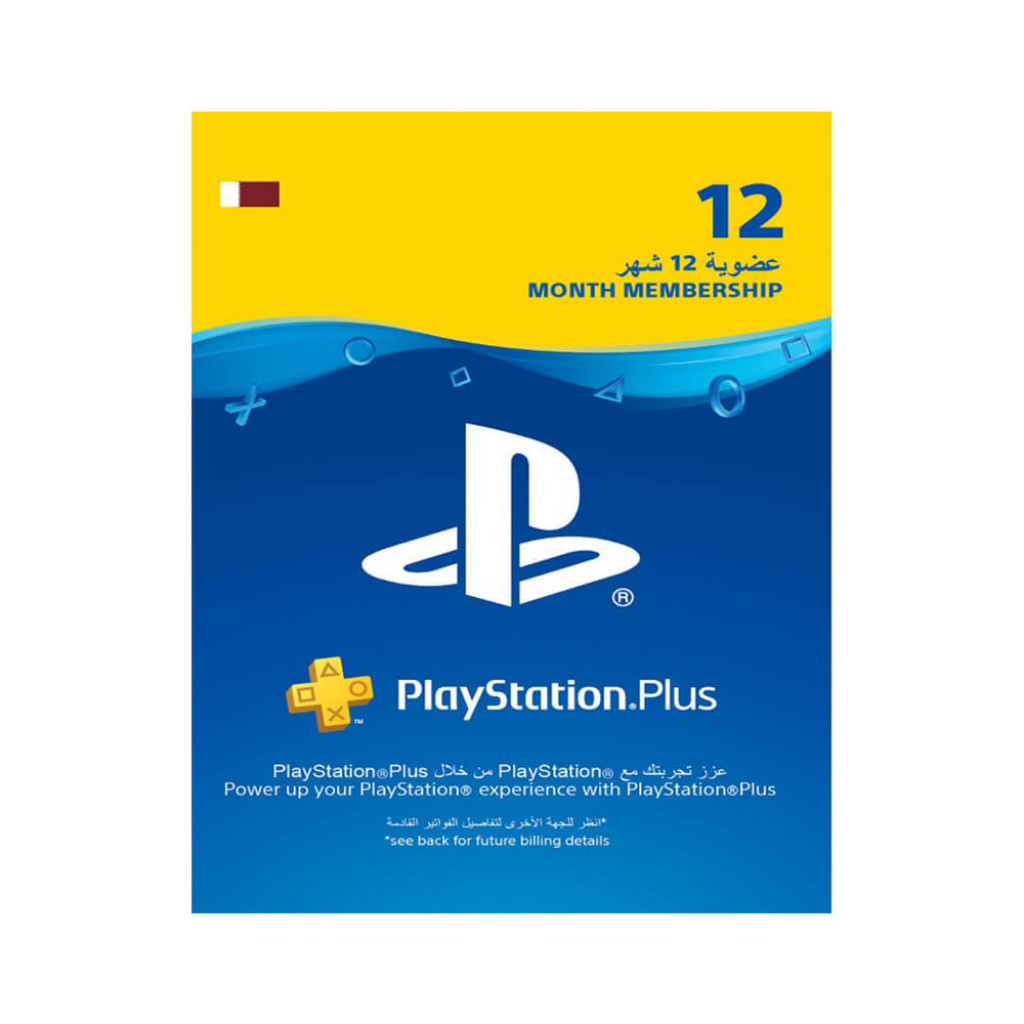 PlayStation Plus Membership 12 Months - Qatar