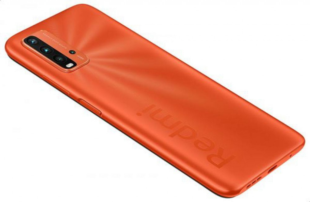 Xiaomi Redmi 9T Dual SIM Mobile - 6.53 Inch, 128 GB, 6 GB RAM, 4G LTE - Sunrise Orange