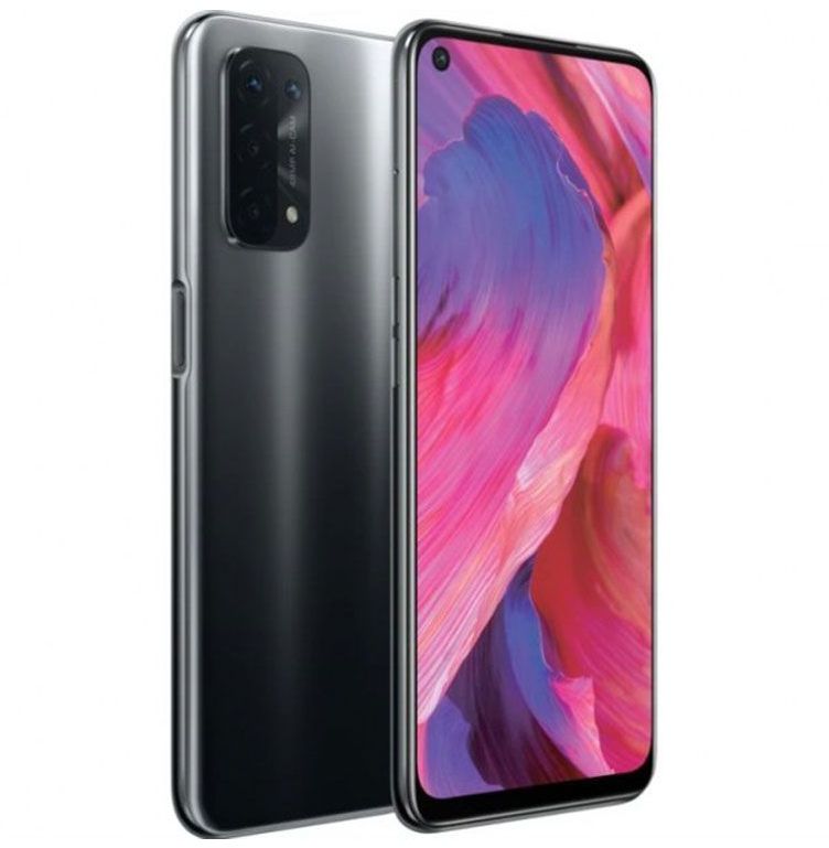 Oppo A74 Dual SIM Mobile Phone - 6.43 Inch, 128 GB, 6 GB RAM, 4G LTE - Prism Black Oppo A74 Dual SIM Mobile Phone - 6.43 Inch, 128 GB, 6 GB RAM, 4G LTE - Prism Black