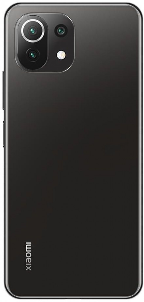 Xiaomi Mi 11 Lite Dual SIM Mobile - 6.55 inches, 128 GB, 6 GB RAM, 4G LTE - Boba Black