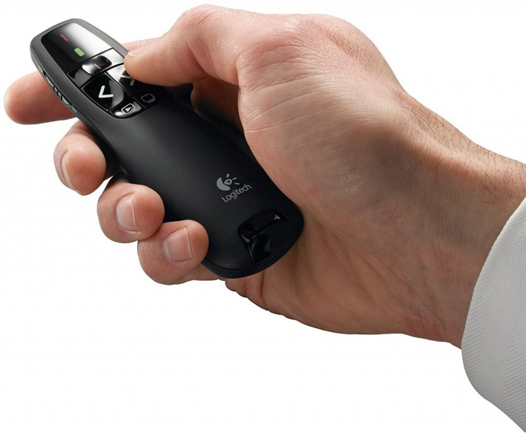 Logitech R400 Wireless Presenter - Black Logitech R400 Wireless Presenter - Black