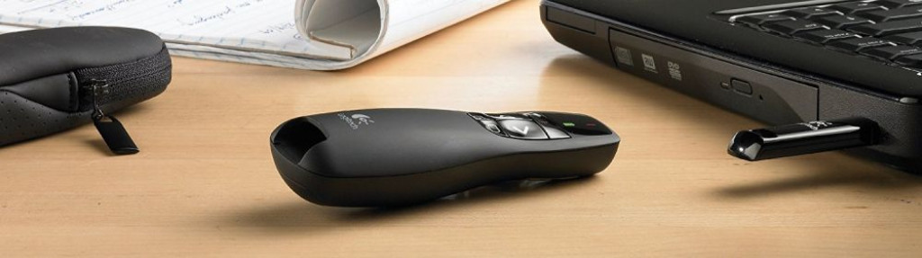 Logitech R400 Wireless Presenter - Black