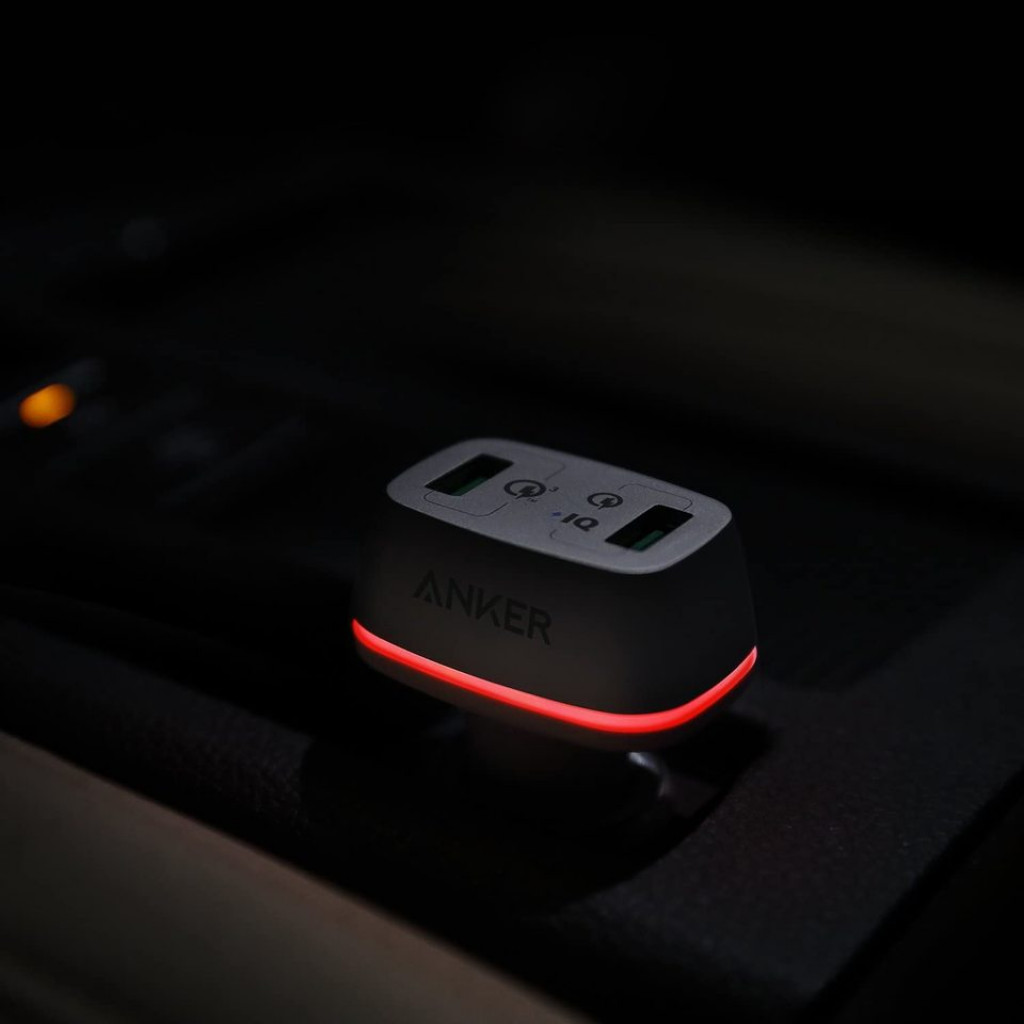 Anker PowerDrive+ 2 with Quick Charge 3.0 Car Charger for Mobile Phones - A2224H21 Anker PowerDrive+ 2 with Quick Charge 3.0 Car Charger for Mobile Phones - A2224H21