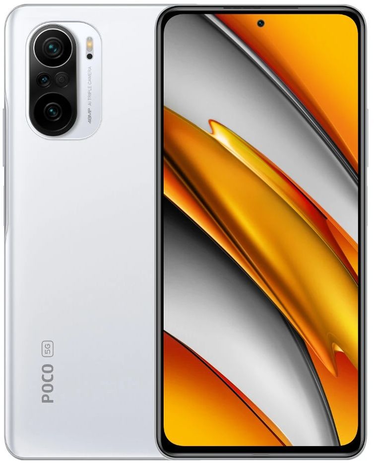 Xiaomi POCO F3 Dual SIM Mobile - 6.67 Inches, 256 GB, 8 GB RAM, 4G LTE - Arctic White Xiaomi POCO F3 Dual SIM Mobile - 6.67 Inches, 256 GB, 8 GB RAM, 4G LTE - Arctic White