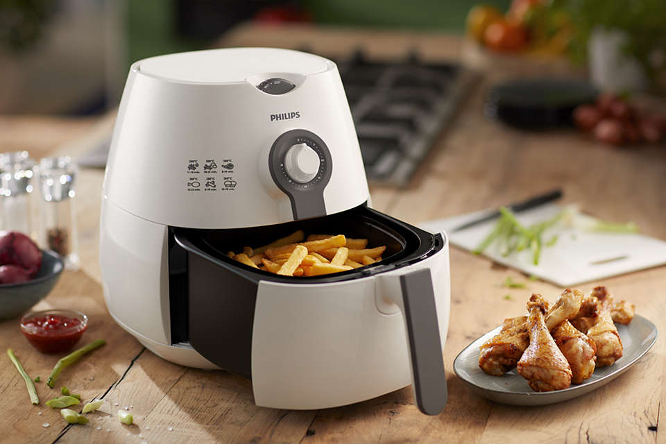 Daily Collection Air Fryer 0.8L 1425W HD9217 White/Red Daily Collection Air Fryer 0.8L 1425W HD9217 White/Red