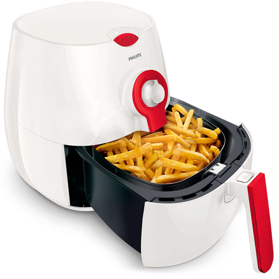 Daily Collection Air Fryer 0.8L 1425W HD9217 White/Red Daily Collection Air Fryer 0.8L 1425W HD9217 White/Red