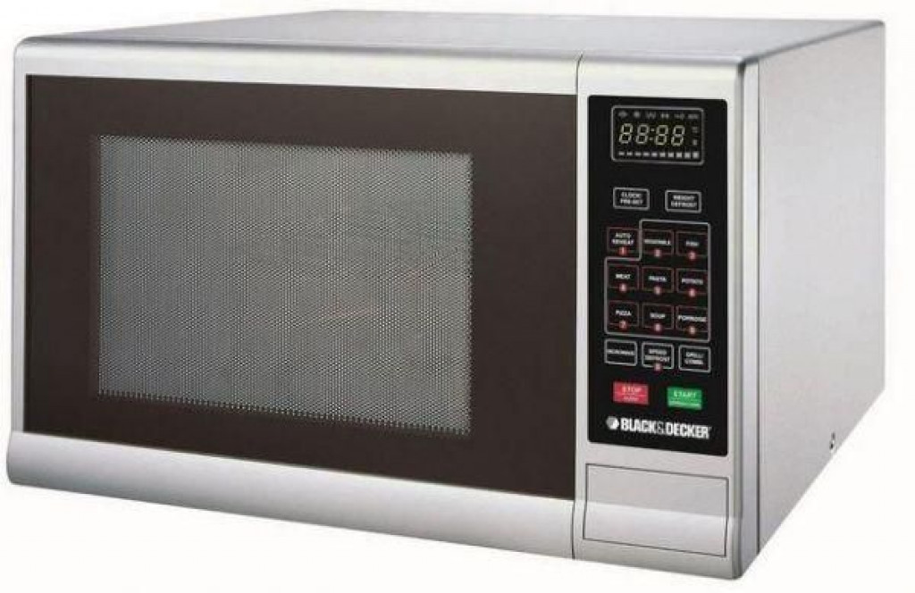 Black & Decker MZ3000PG-B5 30 Liter Microwave Oven - Silver Black & Decker MZ3000PG-B5 30 Liter Microwave Oven - Silver
