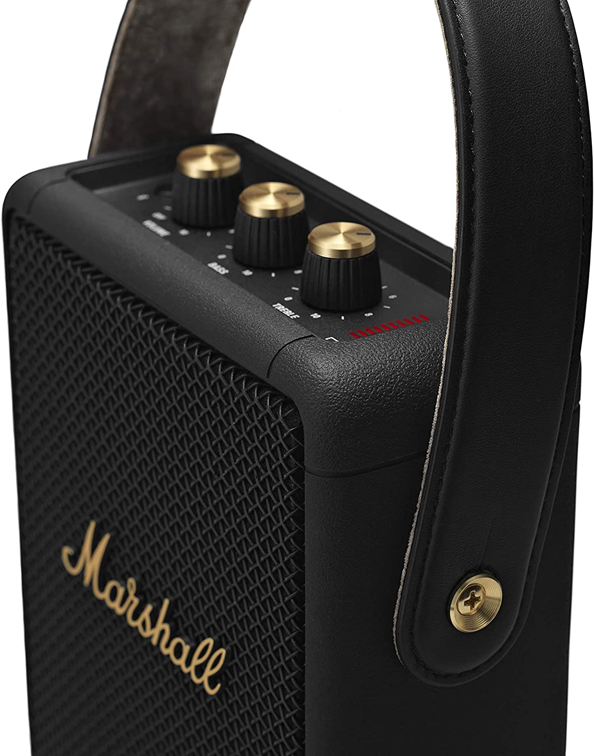 Marshall Stockwell II Portable Bluetooth Speaker - Black and Brass Marshall Stockwell II Portable Bluetooth Speaker - Black and Brass