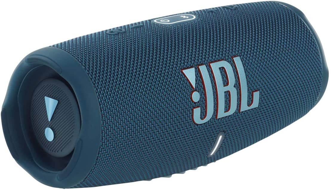 JBL CHARGE 5 - Portable Bluetooth Speaker with IP67 Waterproof and USB Charge out - Blue JBL CHARGE 5 - Portable Bluetooth Speaker with IP67 Waterproof and USB Charge out - Blue