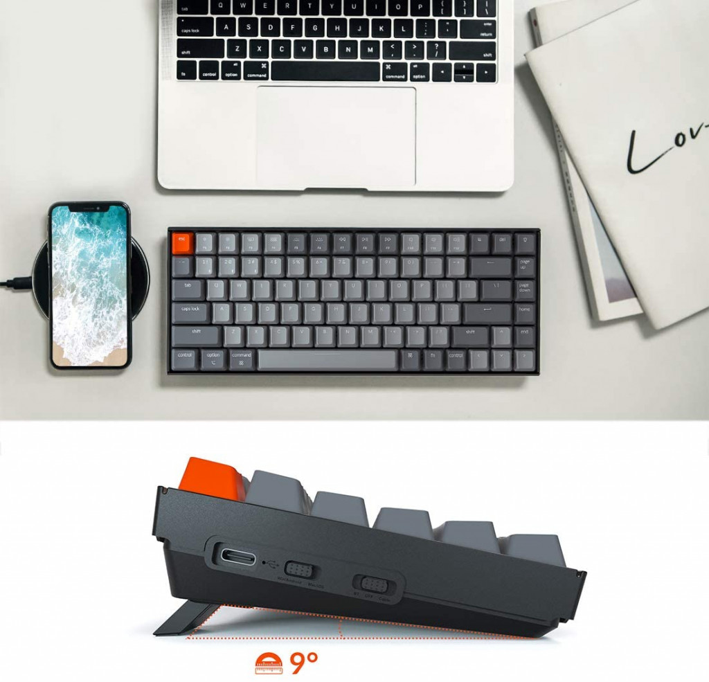 Keychron K2 Wireless Mechanical Keyboard (Version 2) - Red Switches Keychron K2 Wireless Mechanical Keyboard (Version 2) - Red Switches