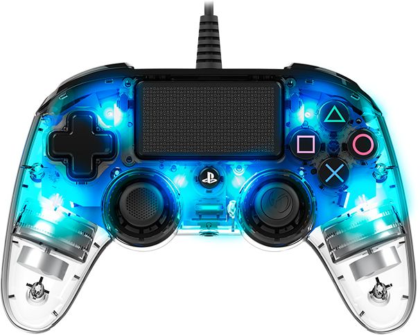 Nacon Ps4ofcpadclblue Wired Compact Controller For Playstation® 4 - Blue Nacon Ps4ofcpadclblue Wired Compact Controller For Playstation® 4 - Blue
