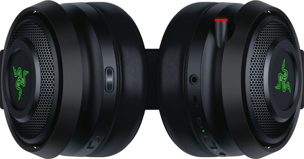 RAZER NARI ULTIMATE Black Wired/Wireless Over Ear RAZER NARI ULTIMATE Black Wired/Wireless Over Ear