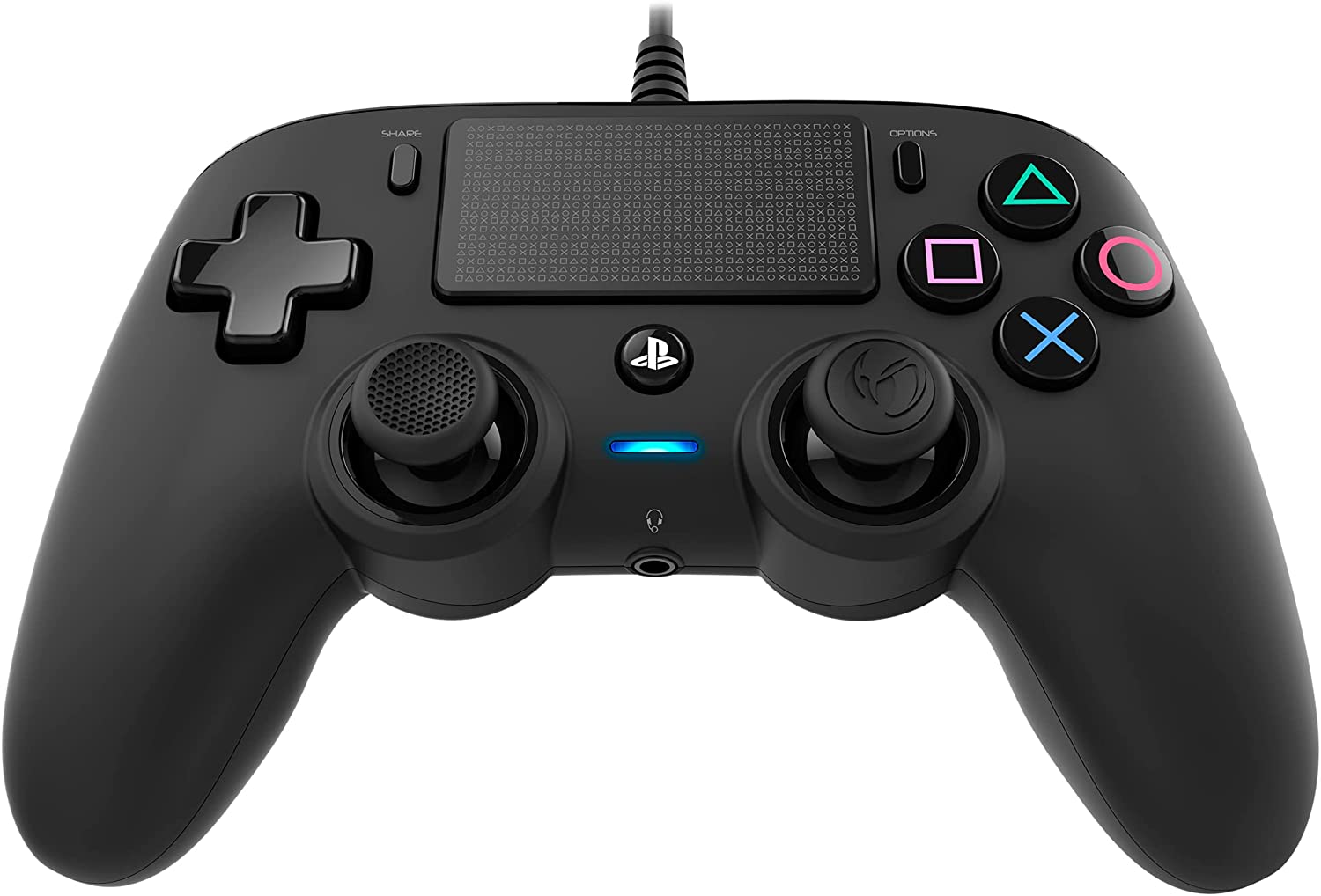 Nacon Wired Compact Controller For Playstation® 4 - Black Nacon Wired Compact Controller For Playstation® 4 - Black